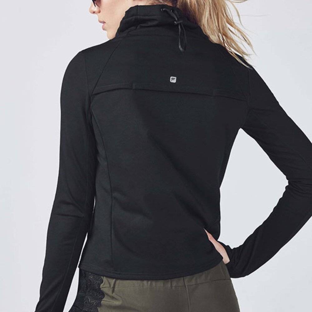 Fabletics Womens Pullover Black Athletic Jolie Ja… - image 2